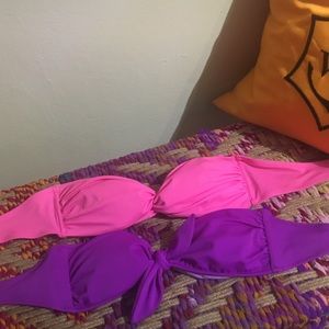 Victoria's Secret Bandeau Bikini tops